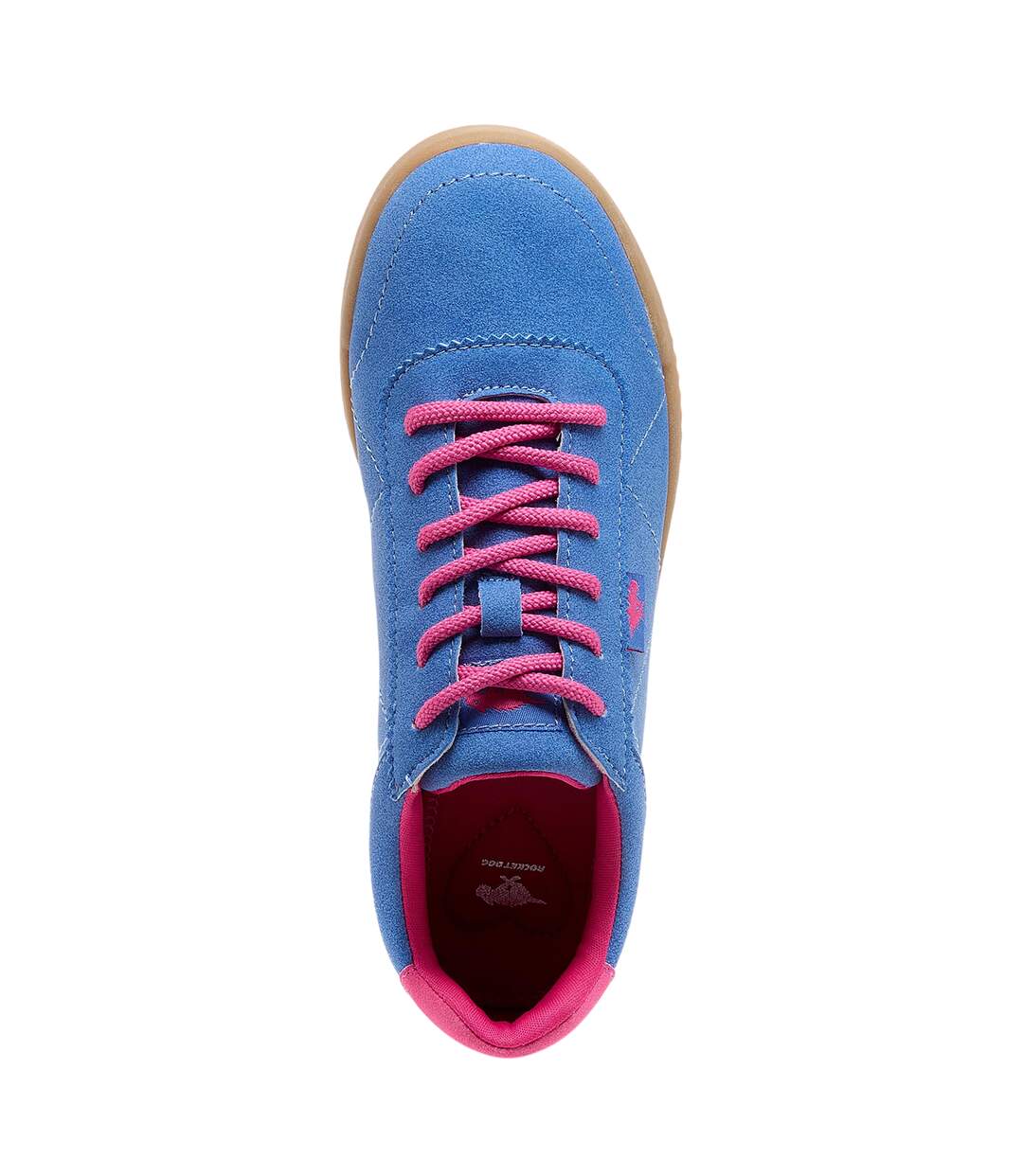 Baskets À Lacets Bertie Femme Bleu Rocket Dog-4