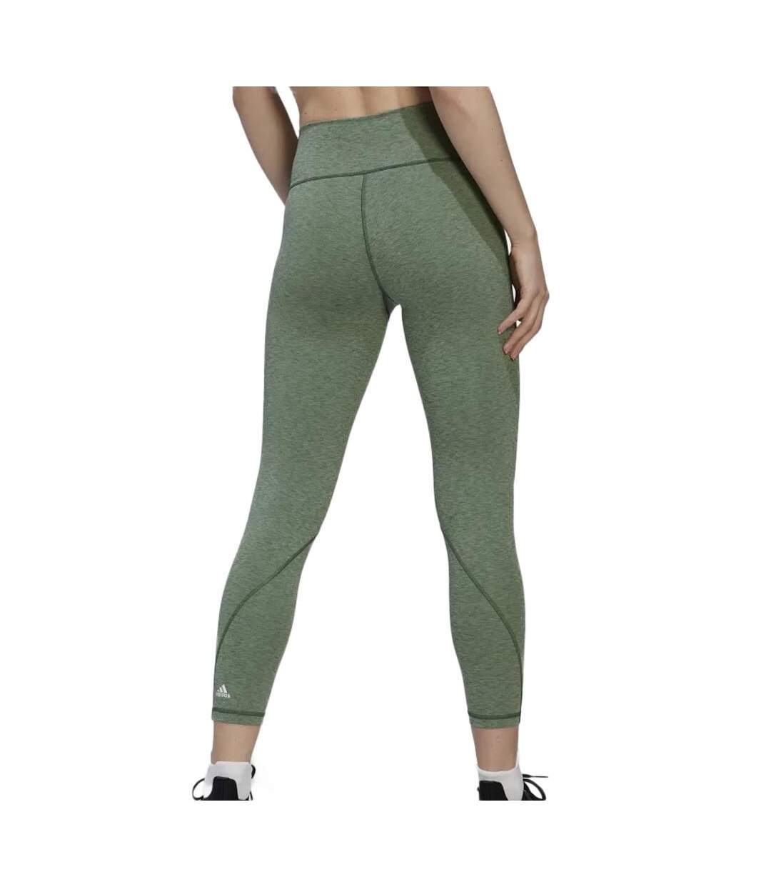 Legging Vert Femme Adidas Optime - M-2