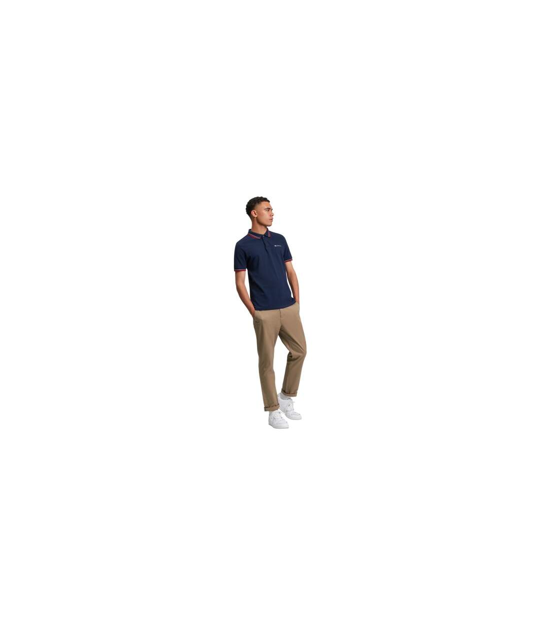 Polo Motif/style Signature Homme Blanc Ben Sherman-1