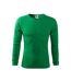 T-shirt Manches Longues Homme Vert Malfini-1