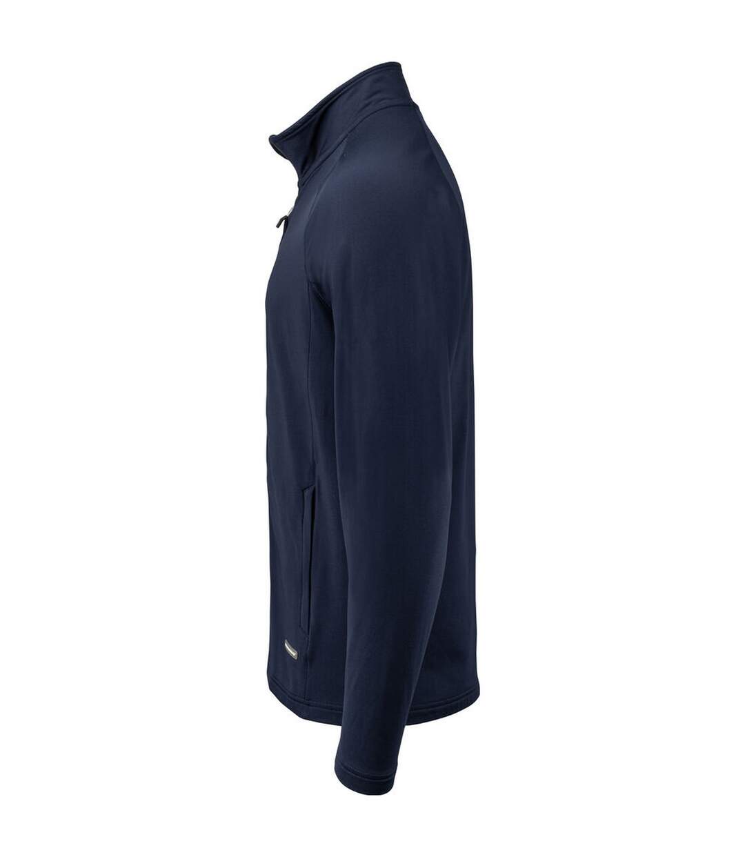Mens Adapt Full Zip Fleece Jacket Dark Navy Cutter & Buck-3