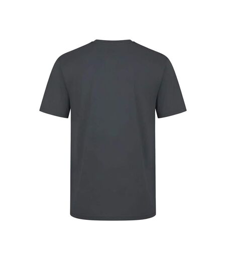 Unisex Adult Coolplus Moisture Wicking T-shirt Charcoal Henbury