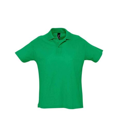 Polo Summer Homme Vert Kelly SOLS
