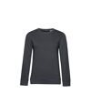 B&C Womens/Ladies Organic Sweatshirt (Asphalt)