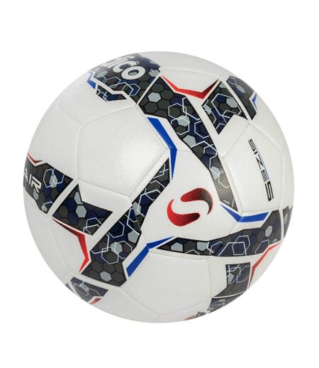 Ballon De Foot Flair Taille 5 Blanc Noir Sondico