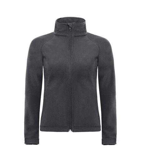 Veste Softshell Femme Gris Foncé B&C