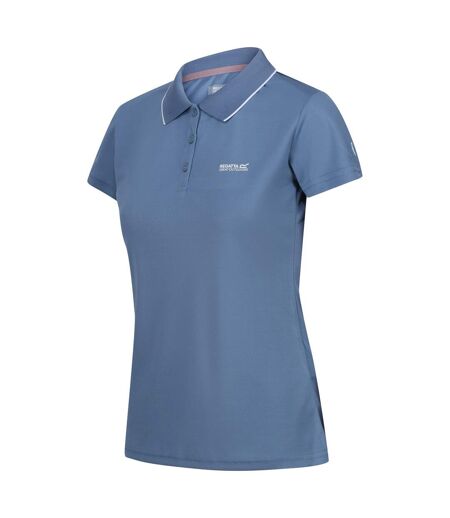 Polo manches courtes maverick femme bleu Regatta