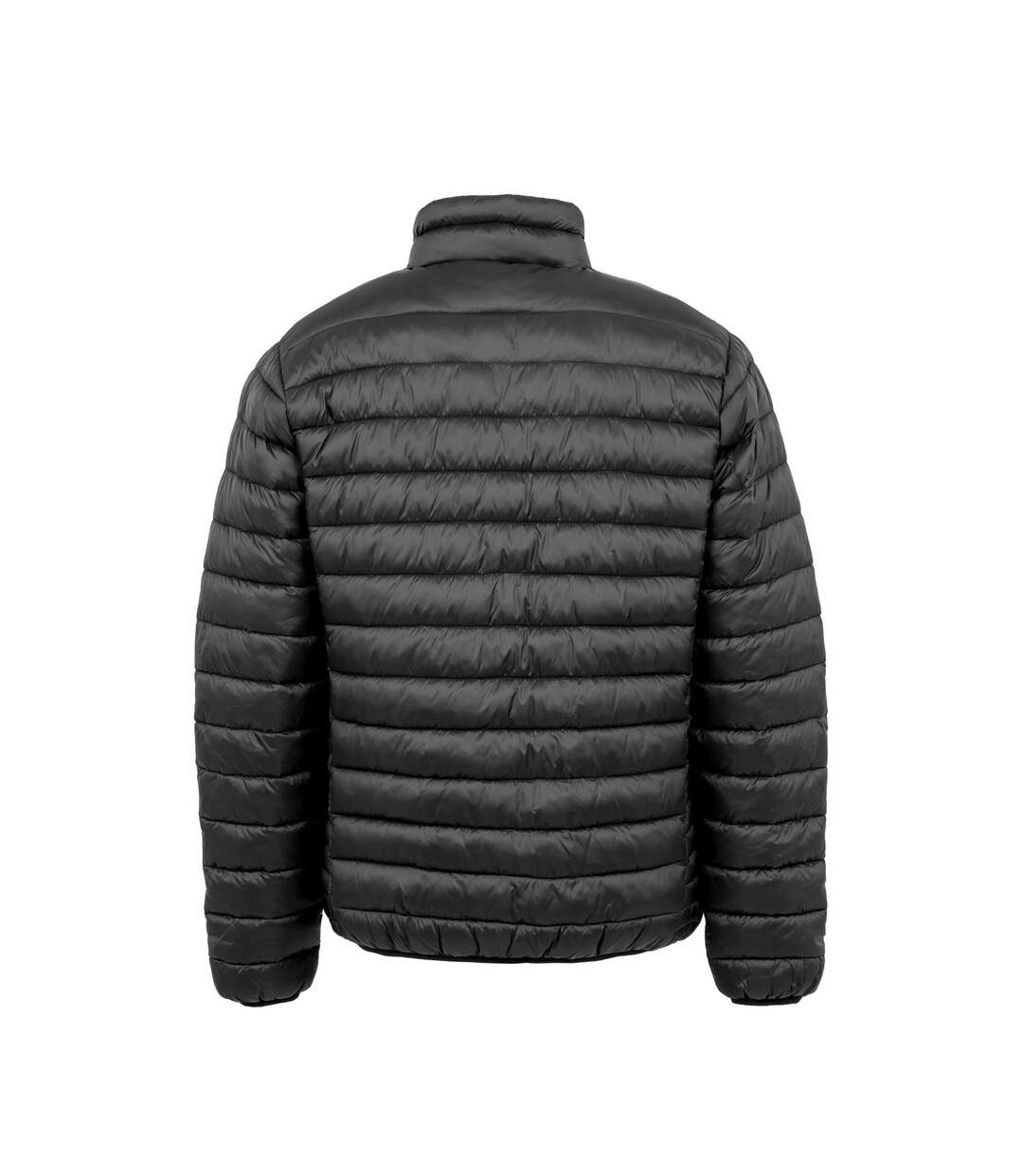 Unisex adult quilted padded jacket black Result Genuine Recycled-2