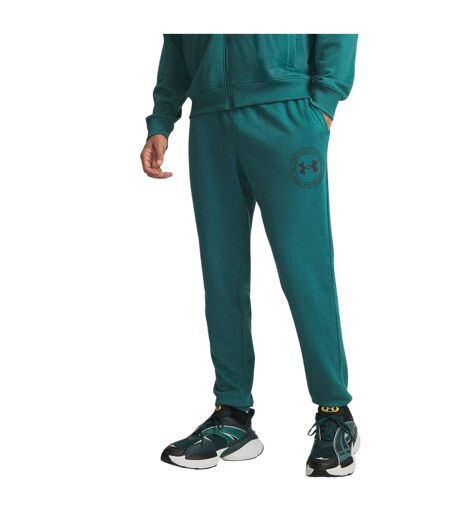 Pantalon De Jogging Motif/style Imprimé Graphique Rival Homme Vert Noir Under Armour