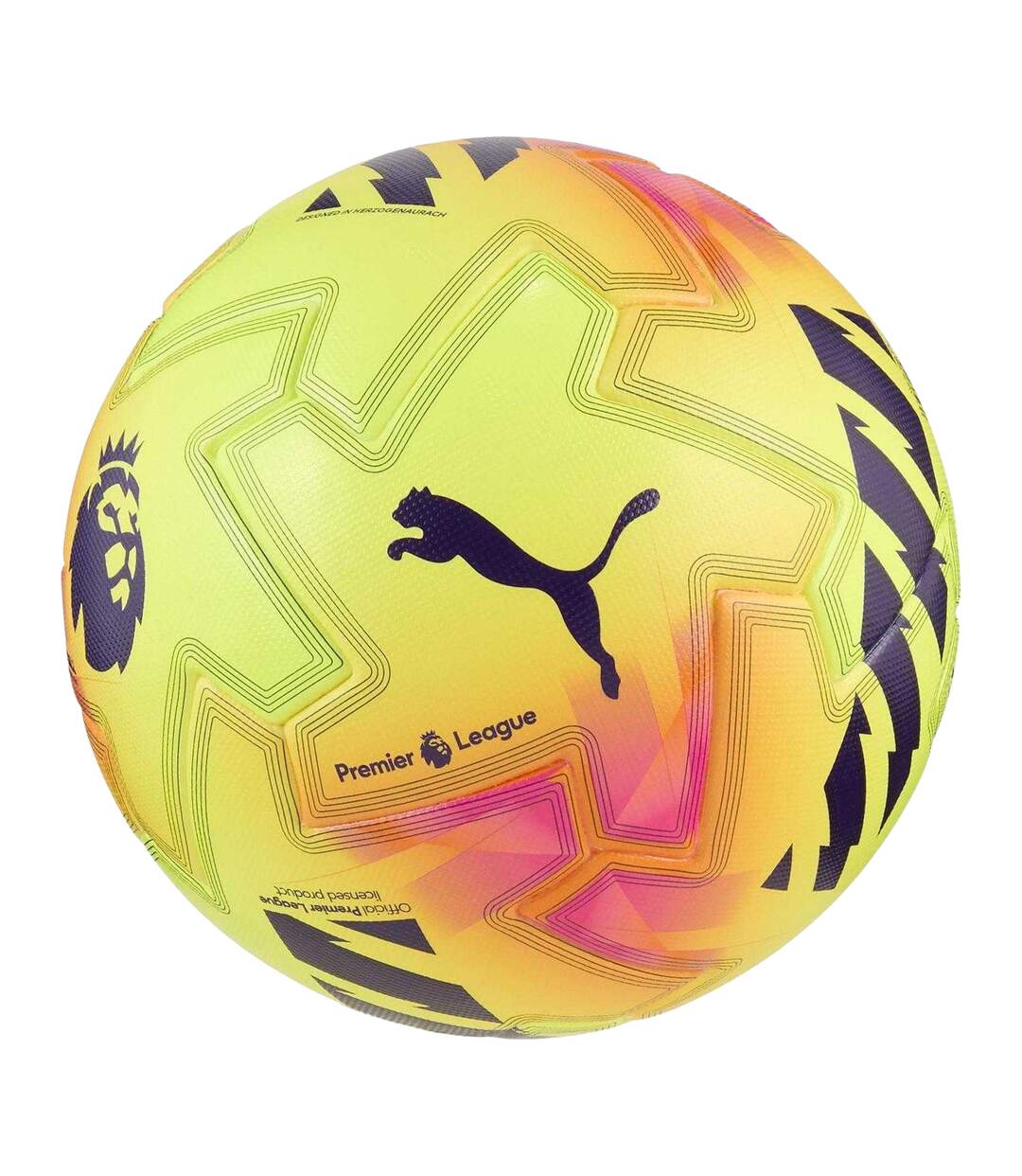 Premier League Orbita Training Football 5 Yellow Pink Puma-1