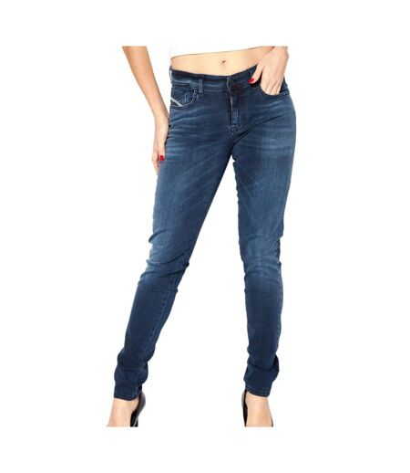 Jean slim bleu foncé femme diesel 2017 slandy