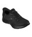 Mens Summits Diamond Dream Slip-in Casual Shoes Triple Black Skechers-4
