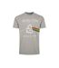 Mens carp side printed t-shirt limestone Weird Fish-1