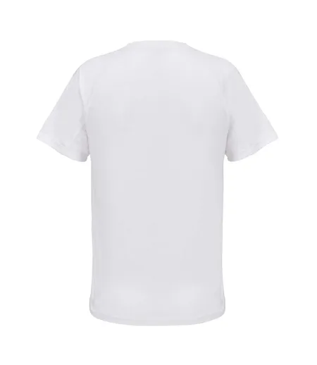 T-shirt Uni Cintré À Manches Courtes Performance Femme Blanc SOLS