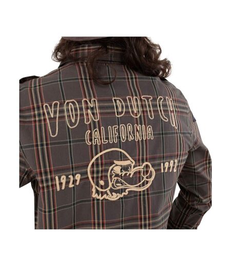 Chemise brodé homme en coton Tex Vondutch