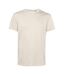 T-shirt e150 homme blanc cassé B&C-1