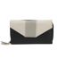 Eastern Counties Leather Sofia Leather Coin Purse (Black/Ivory) (One Size)