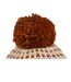 Bonnet Motif/style Pompon Dalary Femme Beige Clair Cuivre Regatta-3
