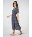Robe midi à imprimés fleuris GLORIA-3