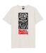 T-shirt 50th Totem Pole Adulte Vieux Blanc Noir Rouge Amplified-1