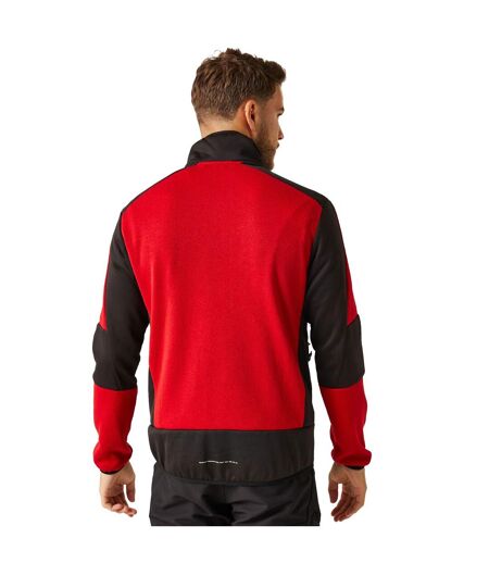Unisex Adult Knitted Stretch Midlayer Classic Red Black Regatta Professional