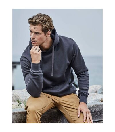 Mens Power Hoodie Dark Grey Tee Jays