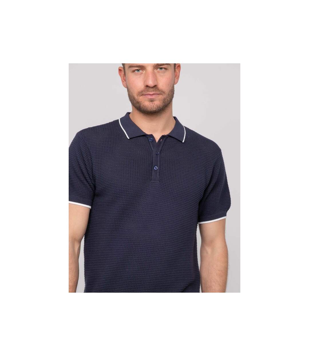 Polo manches courtes pur coton ALFA-3
