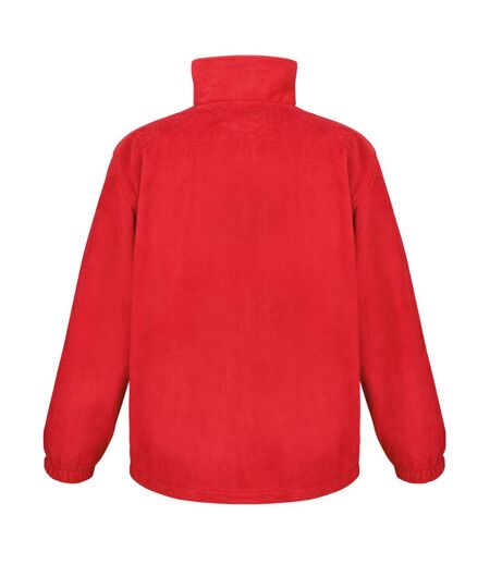 Result Mens Full Zip Active Fleece Anti Pilling Jacket (Red)
