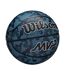 Ballon De Basket Motif/style Camouflage Mvp Taille 7 Bleu Marine Wilson-3