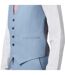 Mens Slim Waistcoat Light Blue Twisted Tailor-4