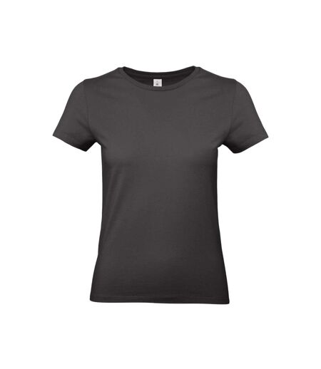 Womens/ladies e190 t-shirt used black B&C