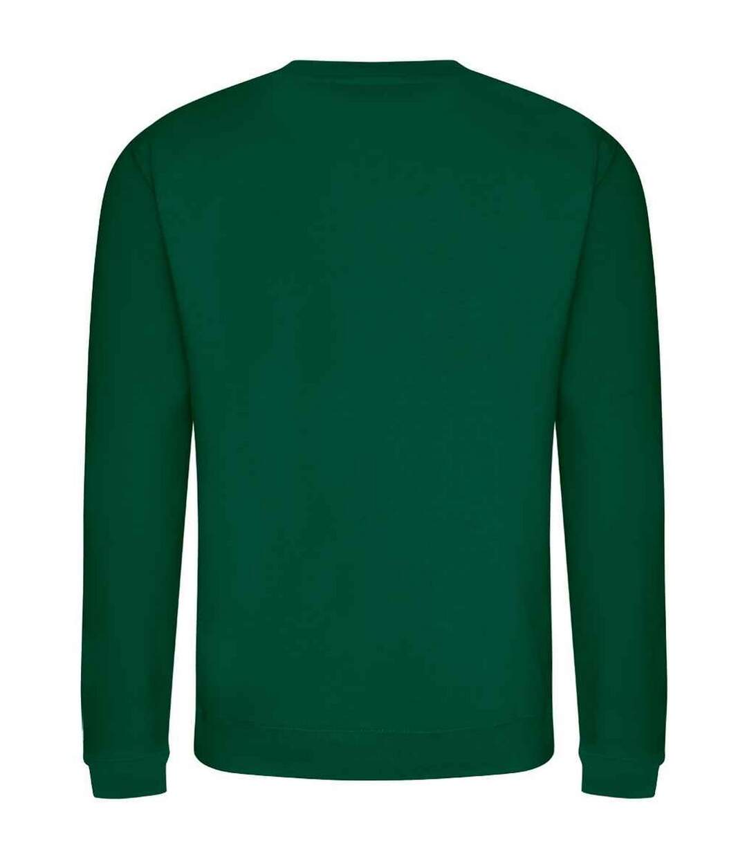 Unisex adult soft touch sweatshirt rainforest green Awdis-2