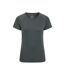 Womens/ladies Quick Dry T-shirt Khaki Green Mountain Warehouse-1