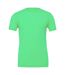 Unisex jersey crew neck t-shirt synthetic green Bella + Canvas