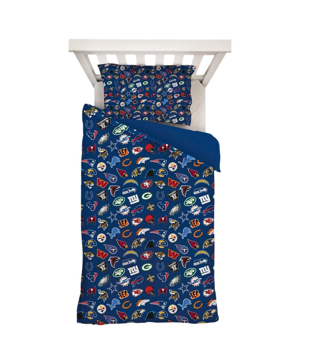 Logo Reversible Duvet Set Multicoloured NFL-3