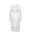 Robe Mi-longue Motif/style Broderie Femme Blanc Boss-2