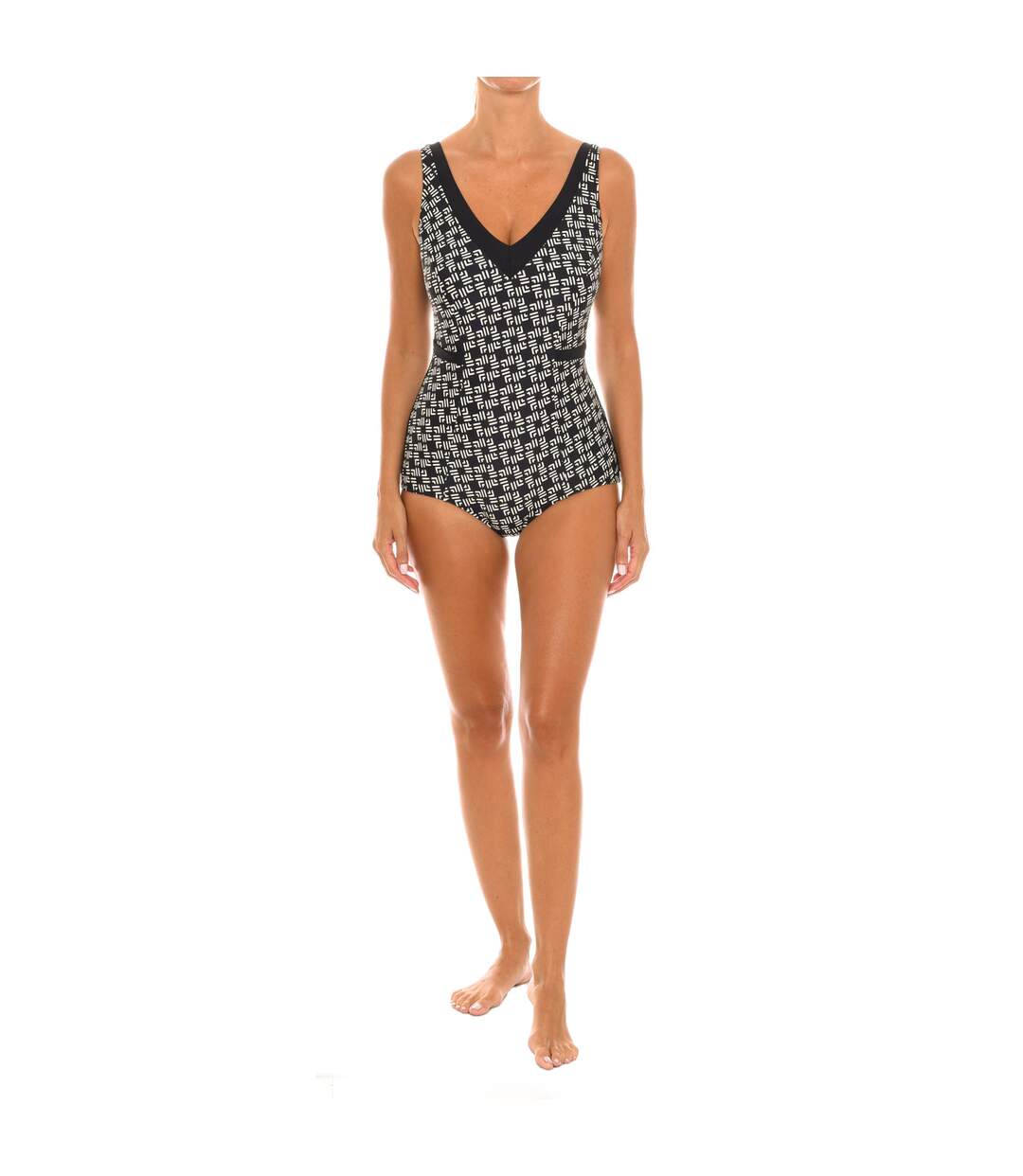 V-neck swimsuit EB1556C women-1