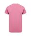Skinni Fit Men Mens Feel Good Stretch Short Sleeve T-Shirt (Dusky Pink)