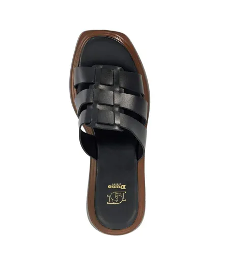Sandales Latelys Femme Noir Dune London