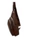 Sac body-bag en simili cuir marron pour homme - élégance décontractée avec poches multifonctions-2