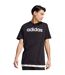 T-shirt Style Logo Brodé Essentials Linear Homme Noir Adidas-1