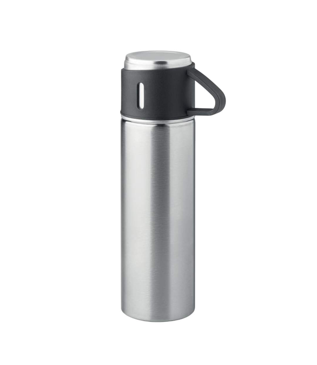 Tonia double-walled 420ml flask one size matt silver MidOcean-1