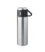 Tonia double-walled 420ml flask one size matt silver MidOcean-1