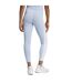 Legging Entraînement Motif/style 3 Rayures Femme Bleu Pâle Adidas-2