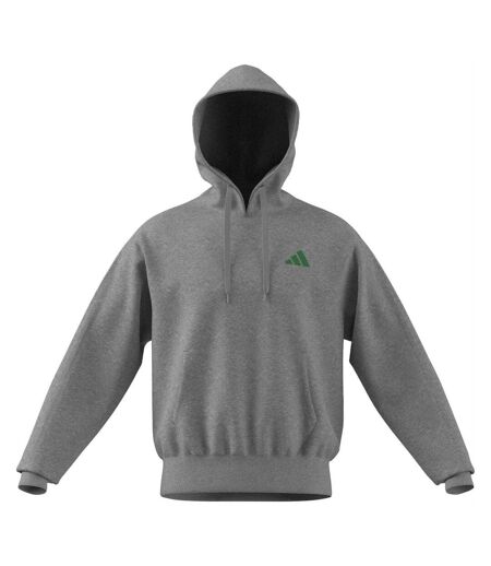 Sweat À Capuche Paris Metro Adulte Gris Chiné Adidas