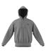 Sweat À Capuche Paris Metro Adulte Gris Chiné Adidas-1