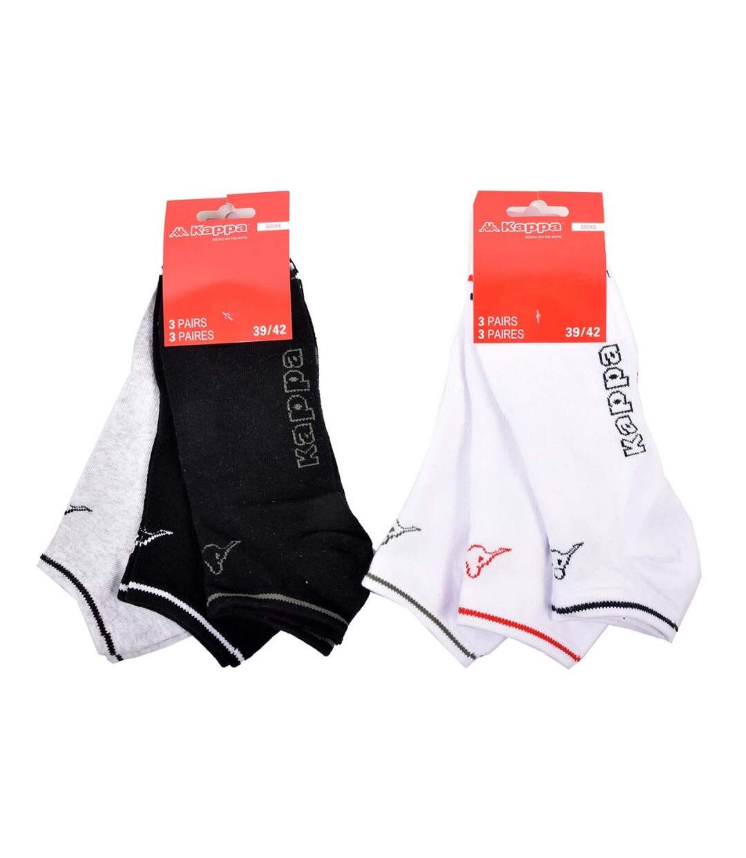 Chaussettes KAPPA SNEAKER - Pack de 6 pcs 5447-4