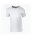 Gildan Mens Soft Style Ringspun T Shirt (White)