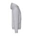 Veste À Capuche Classic Homme Gris Chiné Fruit Of The Loom-3