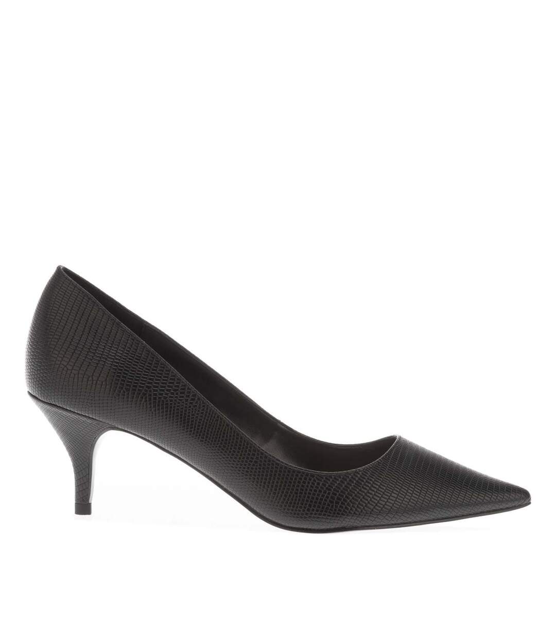 Escarpins attire patent femme noir Dune London-3